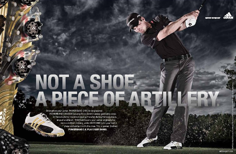 adidas golf ad